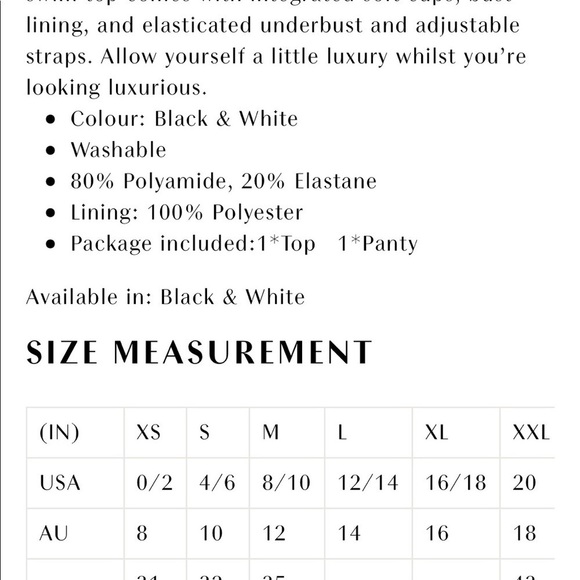 NWT Black and white stripedCUTE TANKINI SET medium - Picture 9 of 9